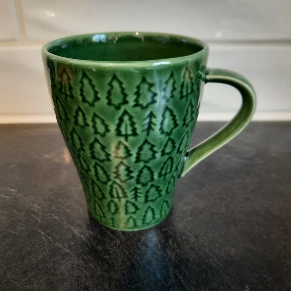 2008 Starbucks Tree Mug, Green - Picture 3 of 6